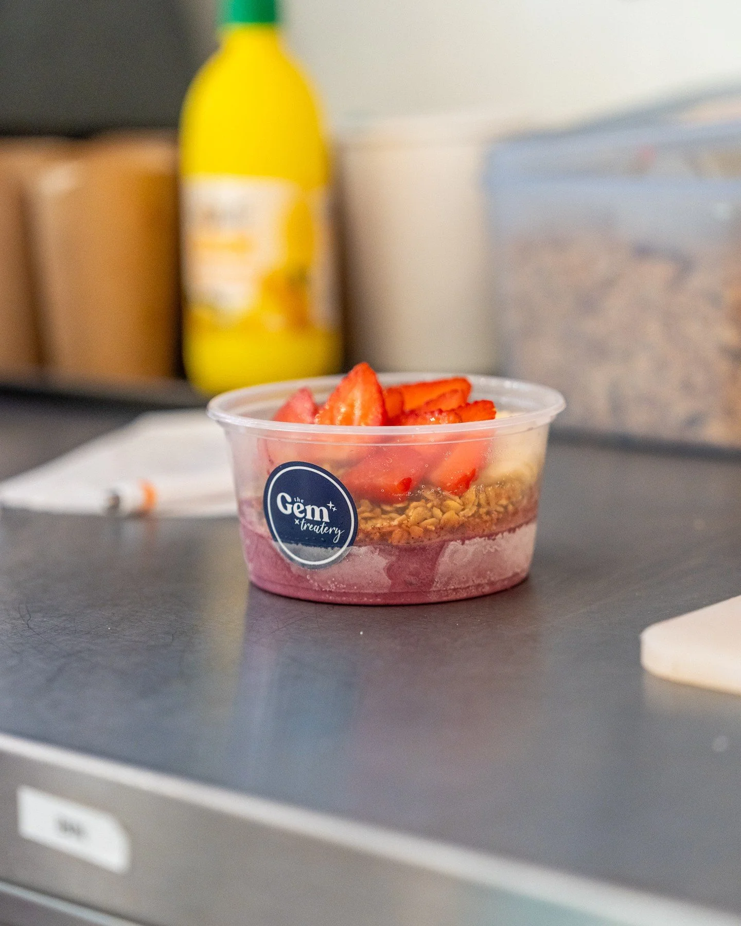 Who says acai bowls are just for summer? 💜⁠
⁠
�Fresh, fruity, and full of feel-good flavour, they&rsquo;re just as perfect on a chilly morning as they are in the sunshine.⁠
⁠
�Come grab your spoon and taste a little sunshine 🌞