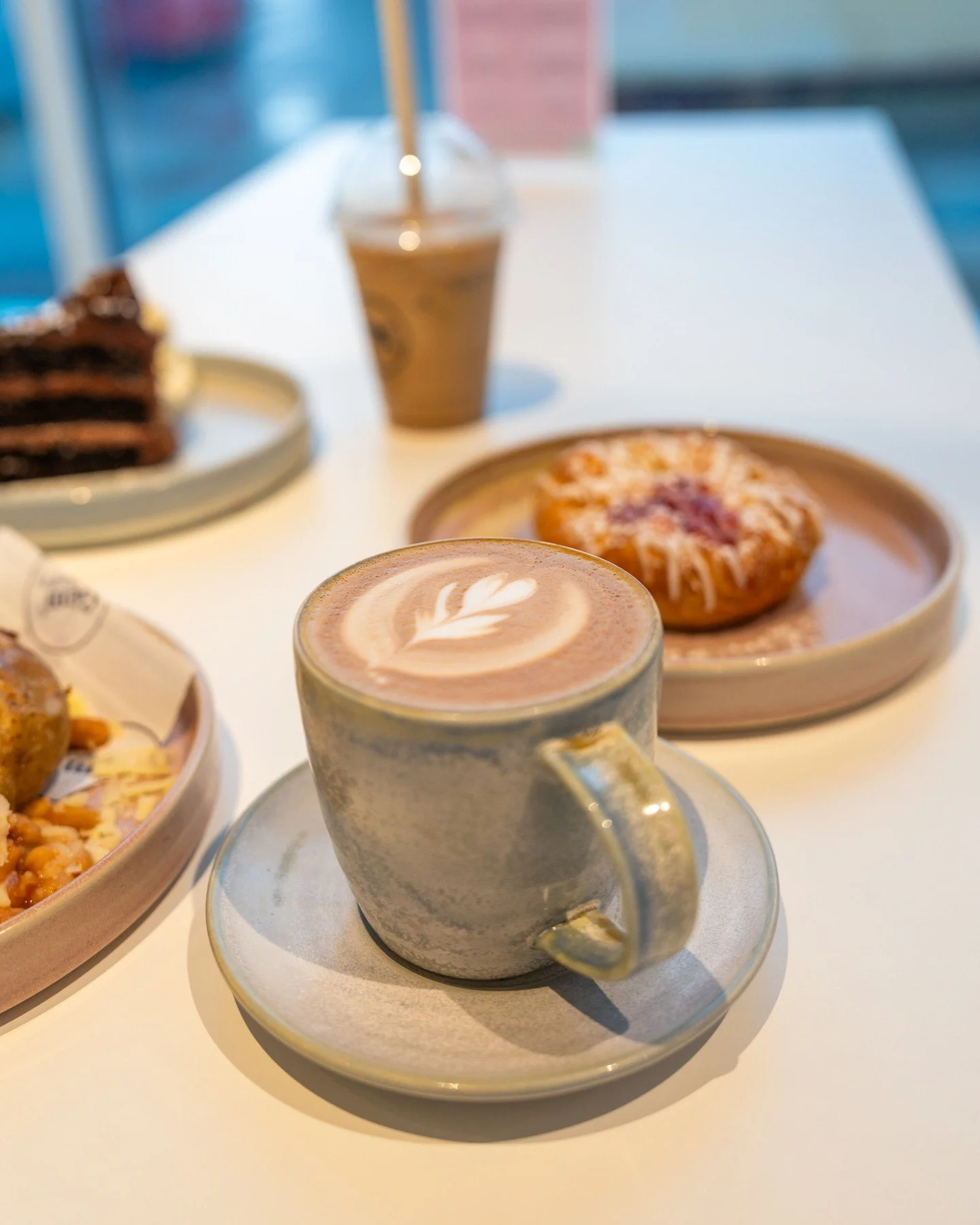 The best conversations happen over crumbs and caffeine. Take a second to sit back, relax, and actually hear what&rsquo;s new with your favourite people ❤️⁠
⁠
No rush, just good vibes and great coffee 💬