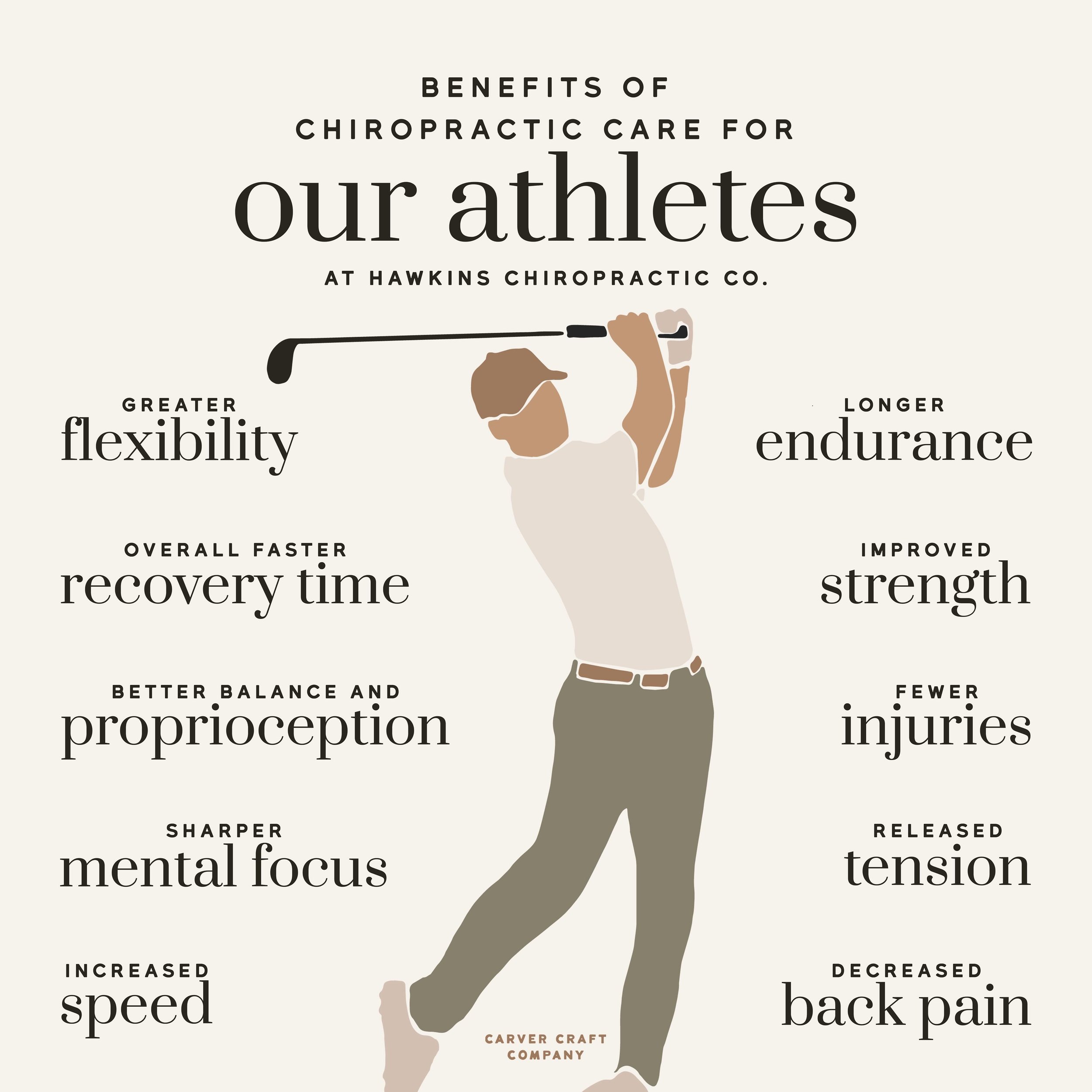 There&rsquo;s no better feeling than sending our local athletes into competition with a balanced spine, level hips, and a healthy brain-body connection.⁣
⁣
We call it the chiropractic advantage!⁣
⁣
From multiple home run games, to new track personal 