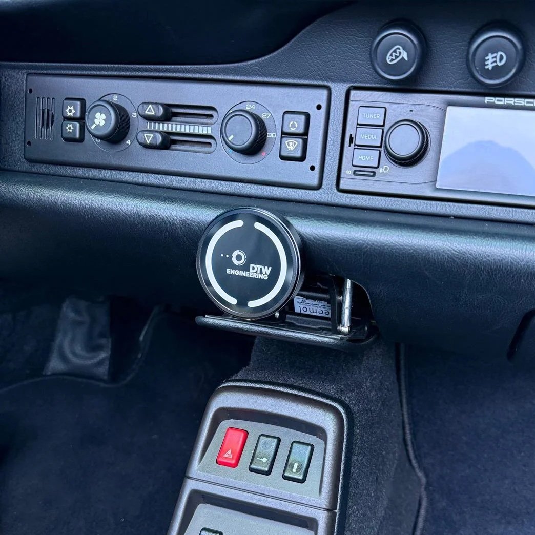 Smartphonehalter ausklappbar für Porsche 964 mit Airbag und 993