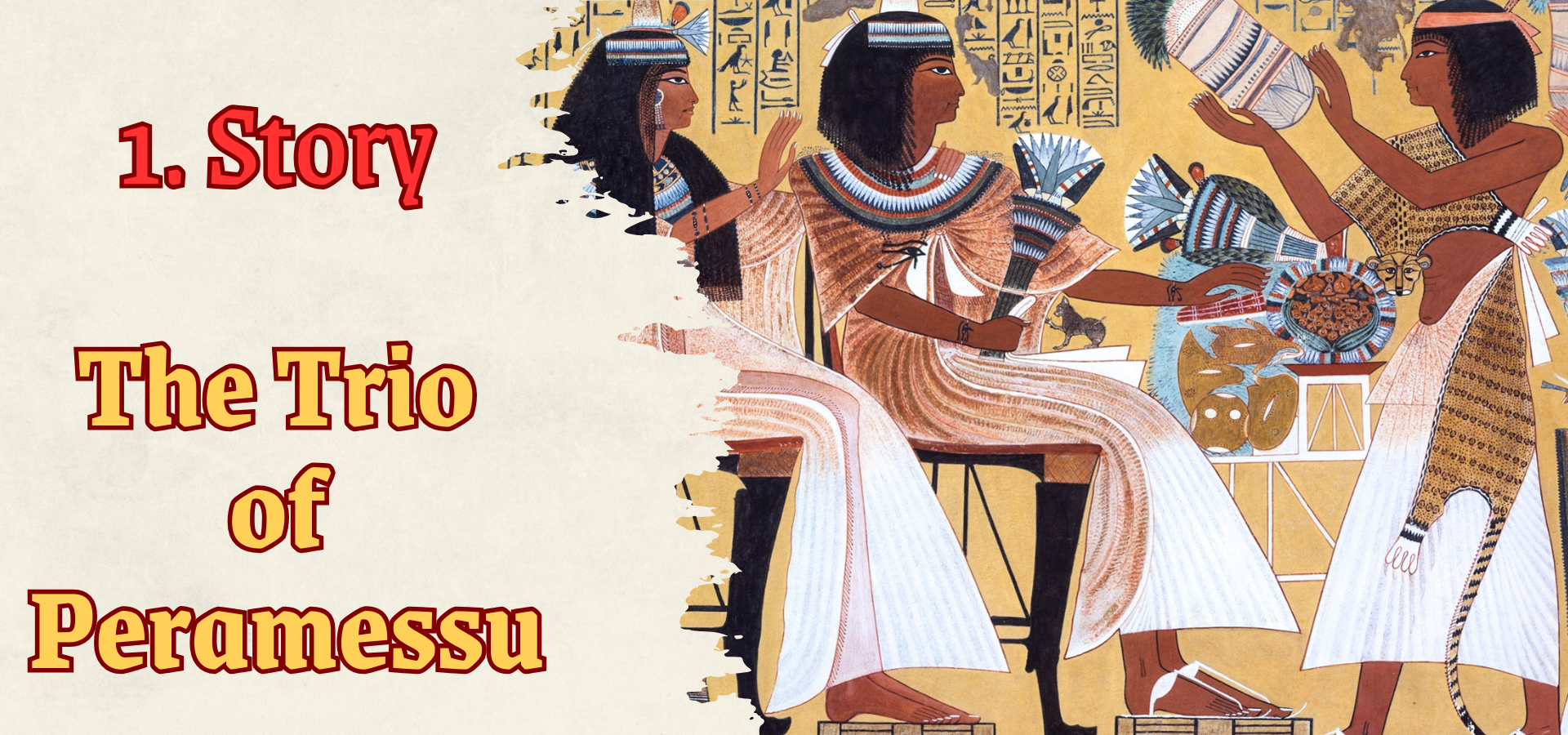 The Trio of Peramessu — A Treasures of Egypt Short Story — Amr Saleh