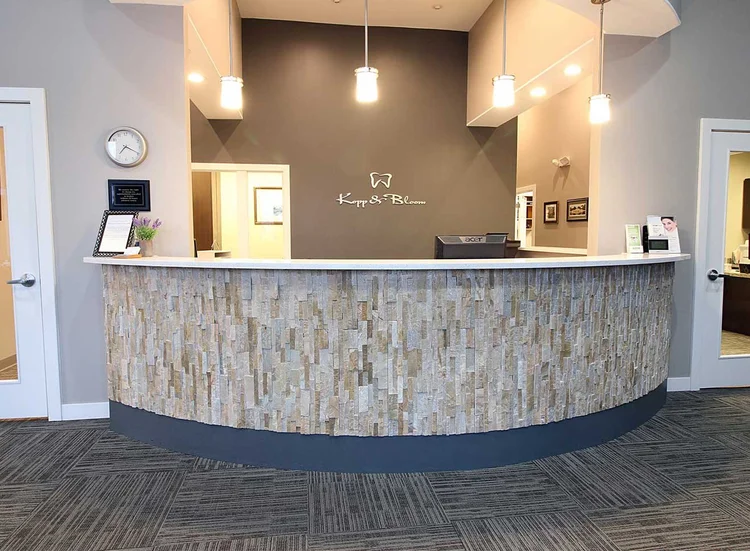 Custom Reception Desks — Rieke Interiors