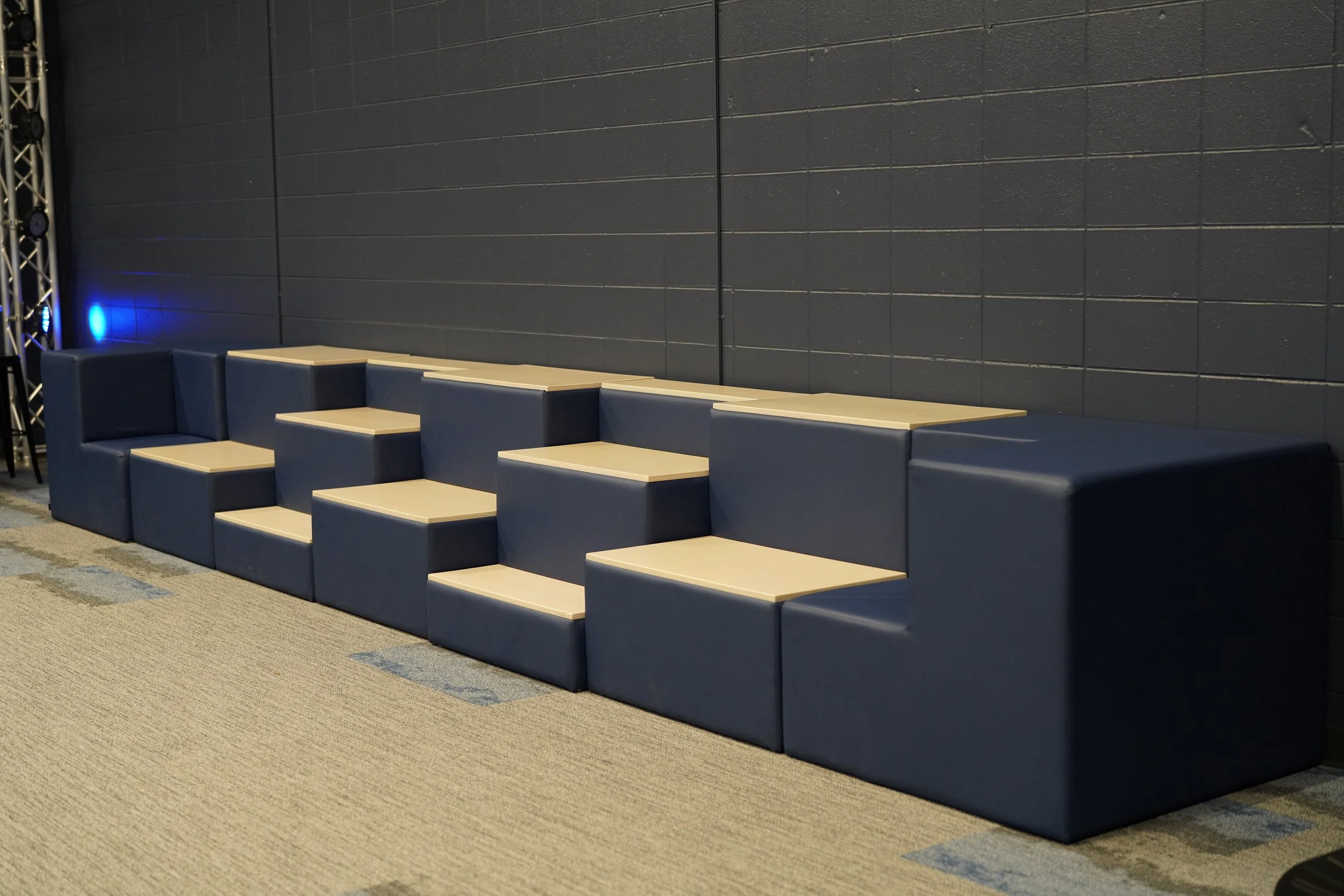 B&G CLUB - LAMINATE TOPS - SOFT SEATING - STADIUM SEATING - LOUNGE.JPG