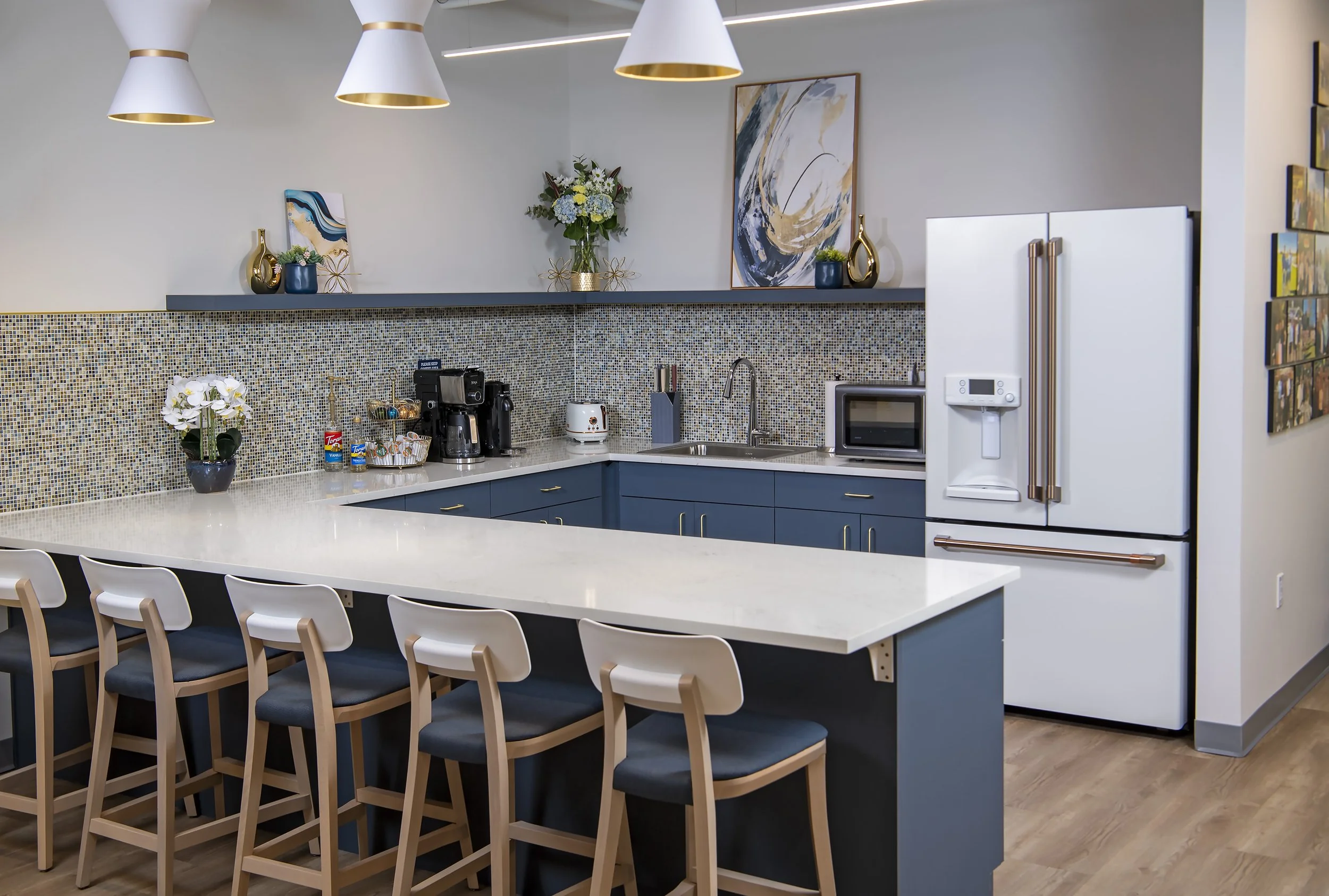 Breakroom and Kitchen