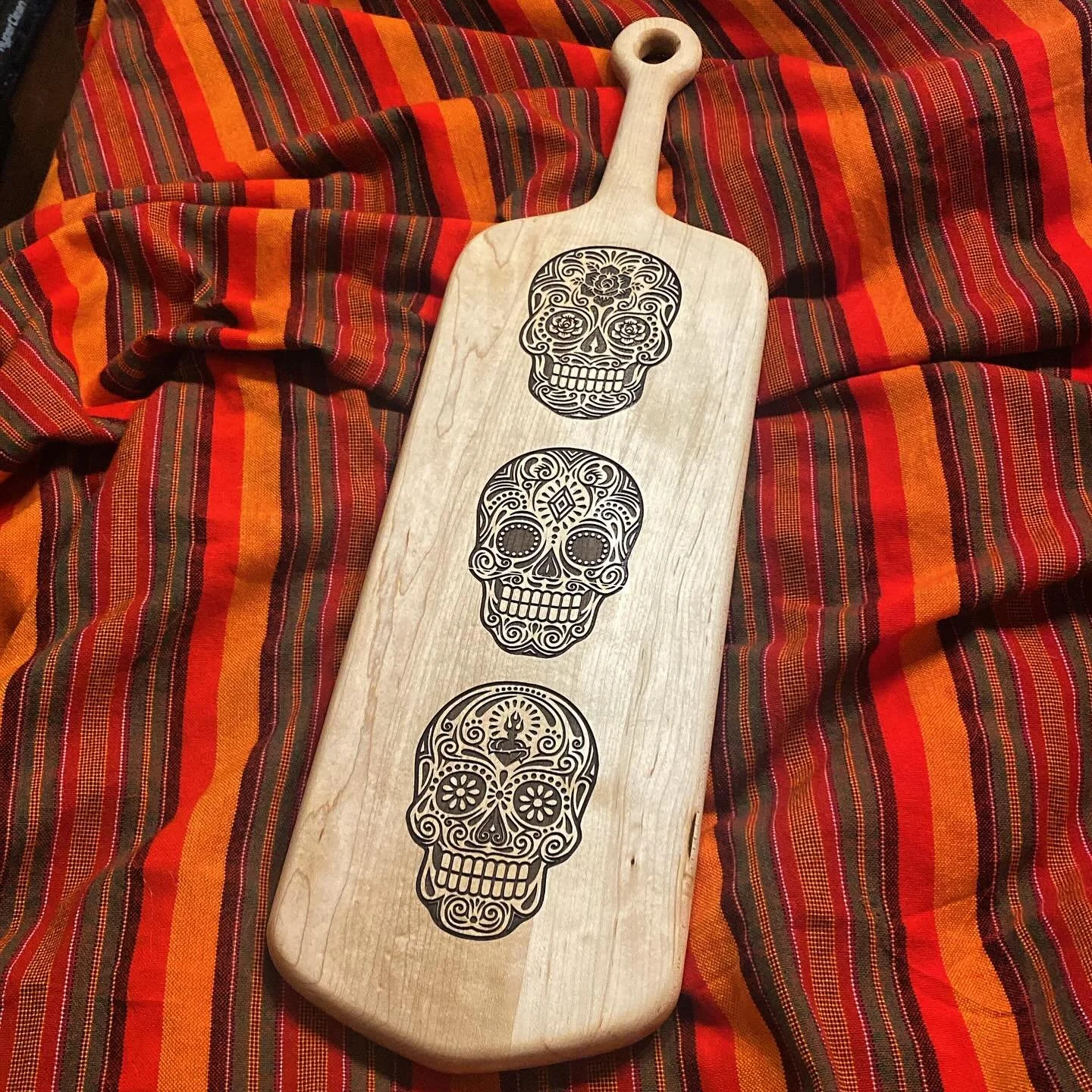 Dia de los Muertos Medium Paddle Board