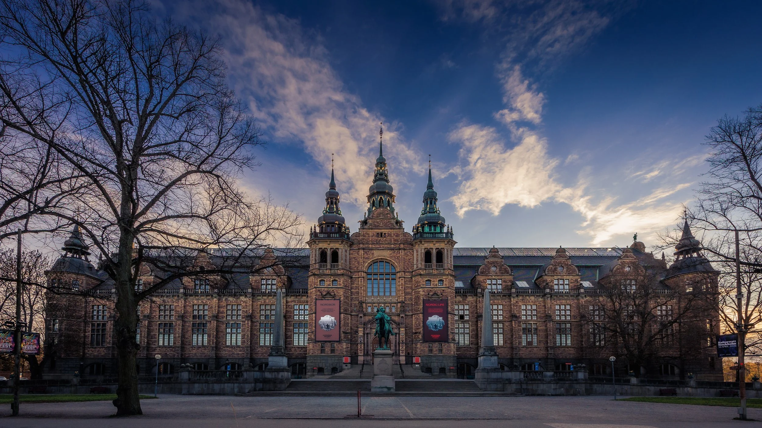 Nordiska muséet, Stockholm, 1/500 at f / 8 ISO 400, 14 mm