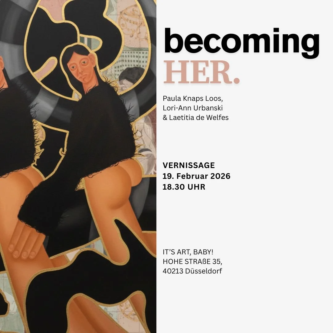 Becoming Her Einladung Vernissage