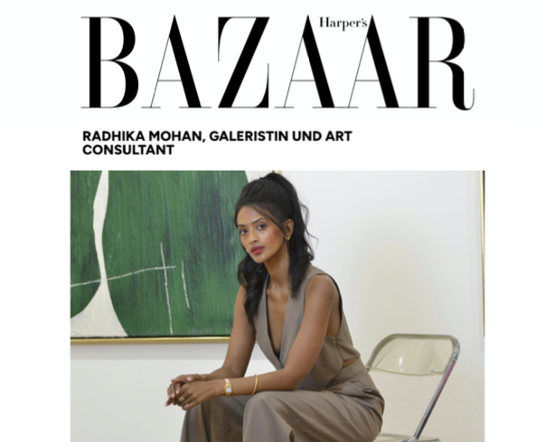 Harpers Bazaar Radhika Mohan Art Consultant