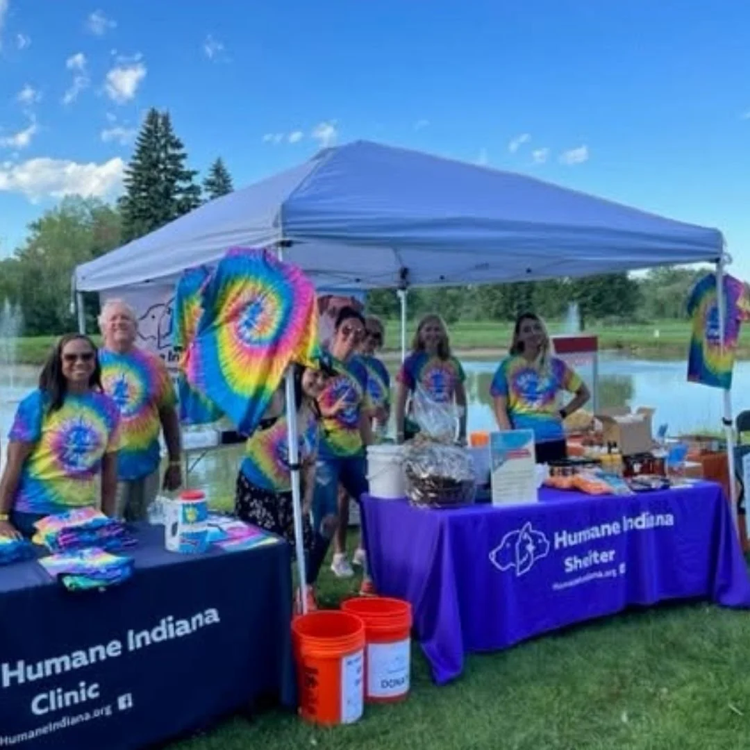 Visit Humane Indiana's booth at Pints in the Park!