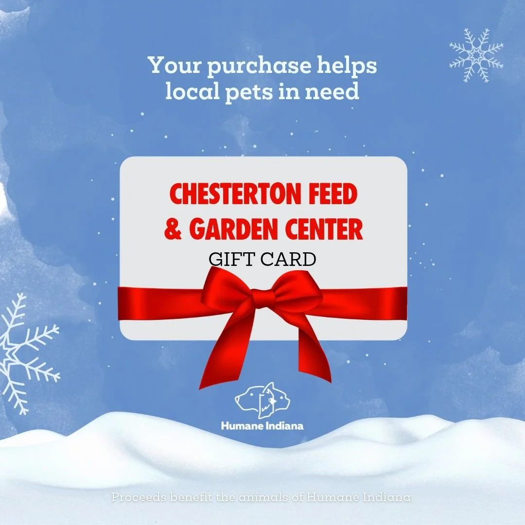 $25 Gift Card for Chesterton Feed and Garden Center - 2026 Christmas Fundraiser