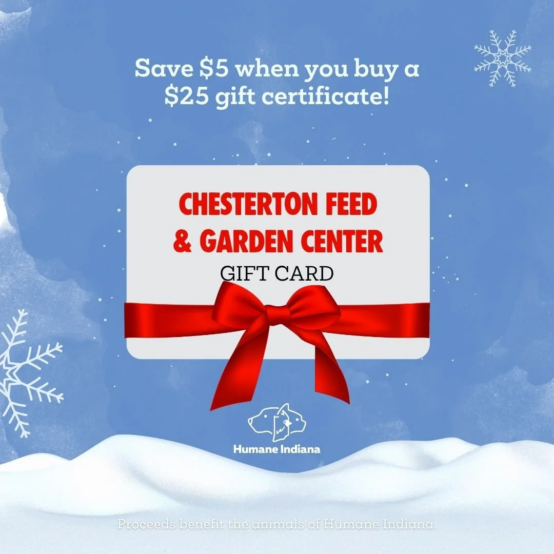 Proceeds benefit the animals of Hummane Indiana..jpg