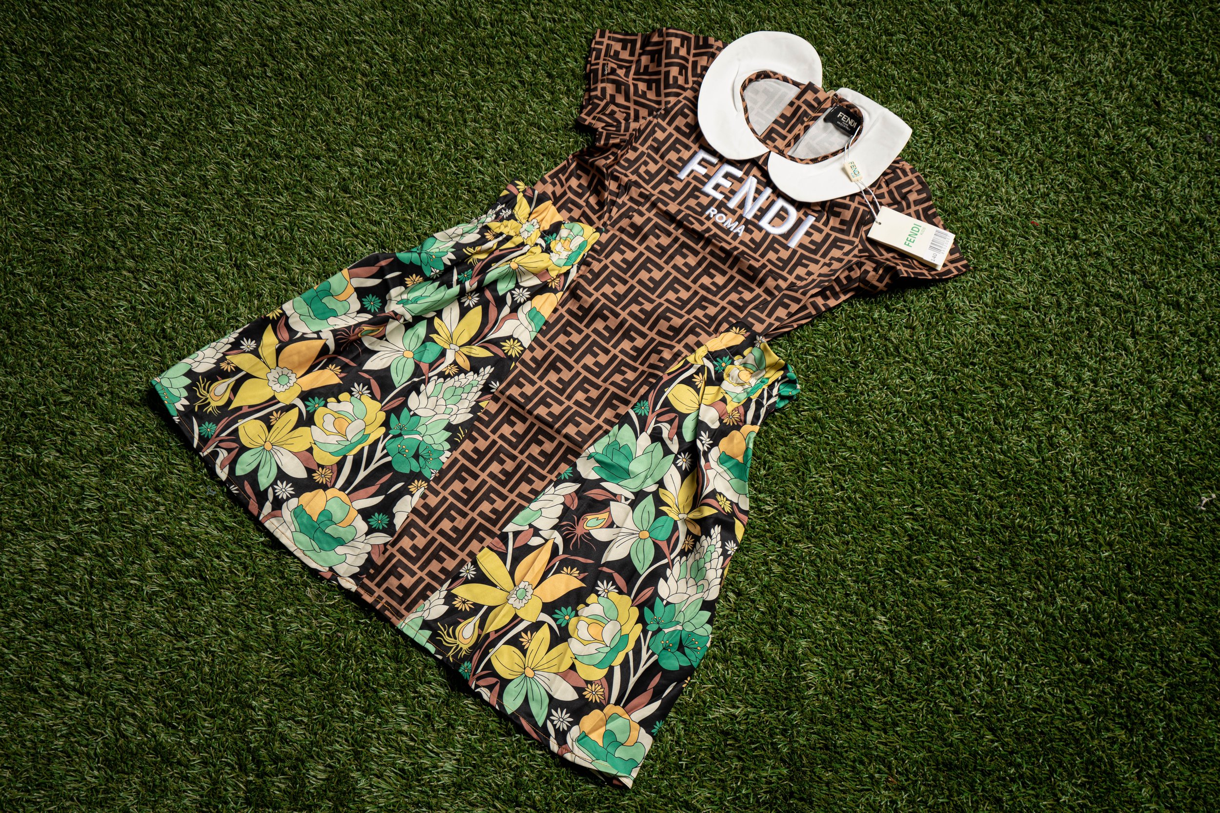 Exotic Flower Dress