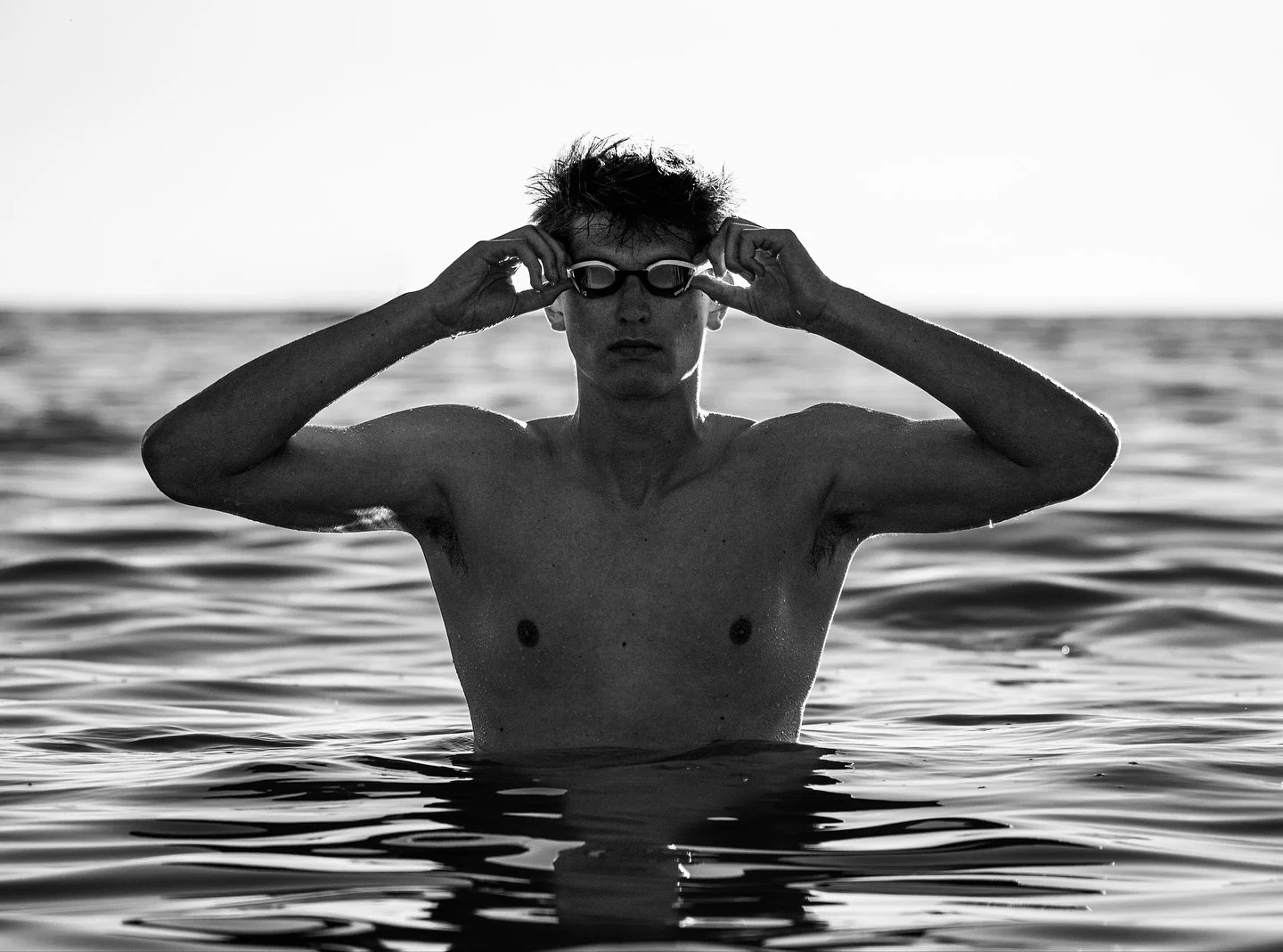 Some more shots from Sebastian&rsquo;s senior photo session. 🏊 

🏷️ class of 2026, senior photoshoot, senior photos, Michigan seniors, senior photographer