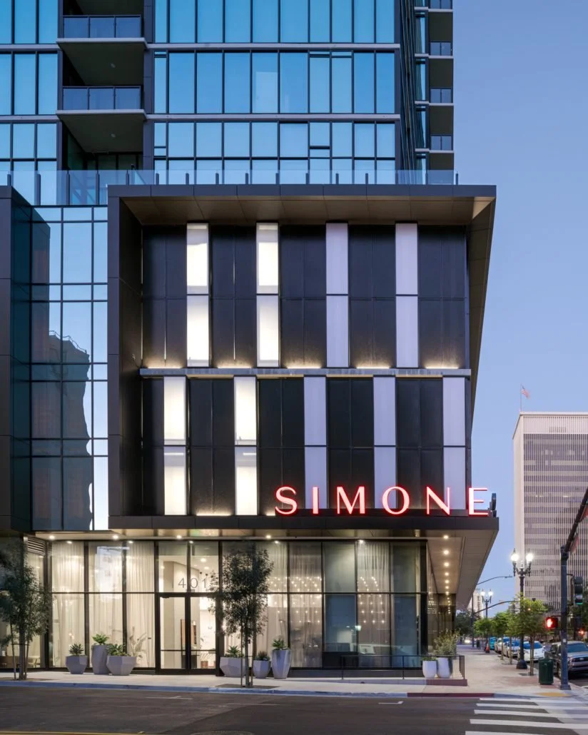 Simone Exterior Signage