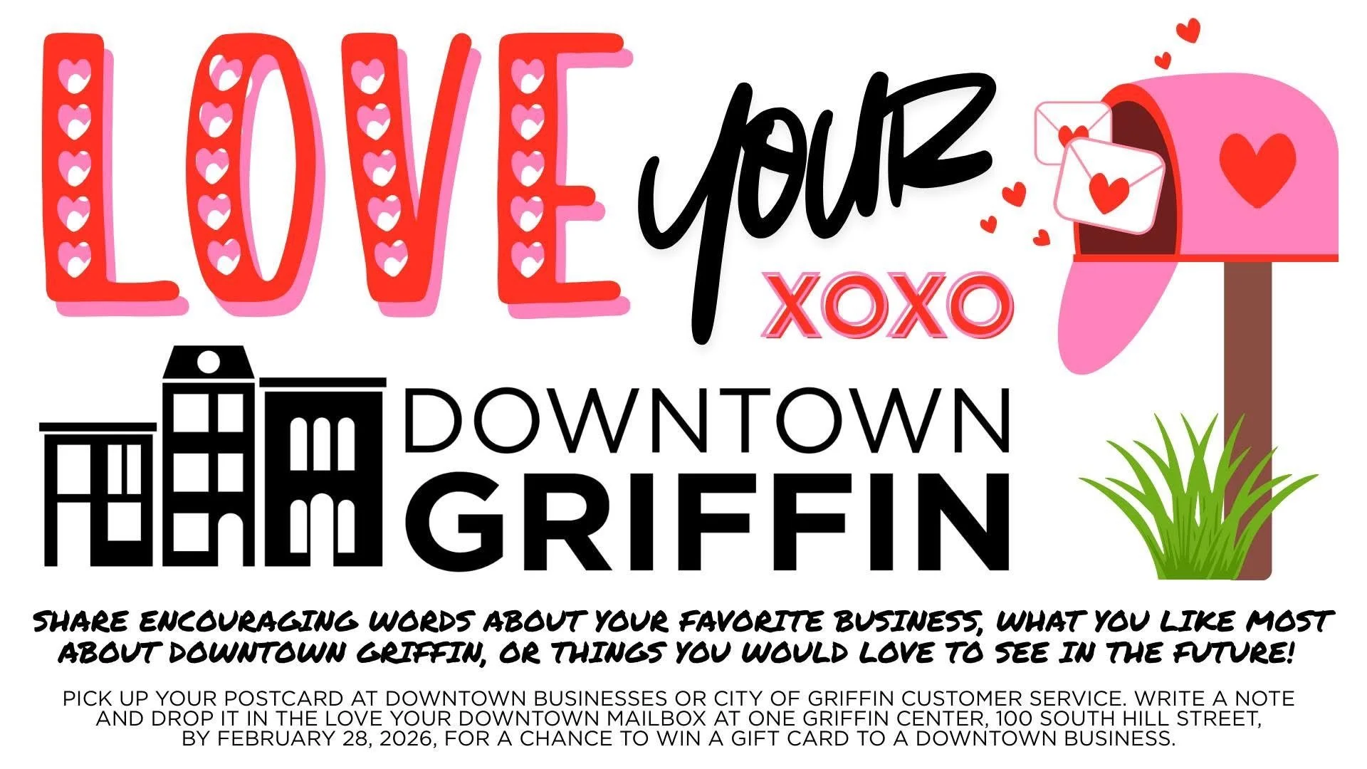 Downtown Griffin 2nd Saturday  - Peace, Love & Mardi Gras!!