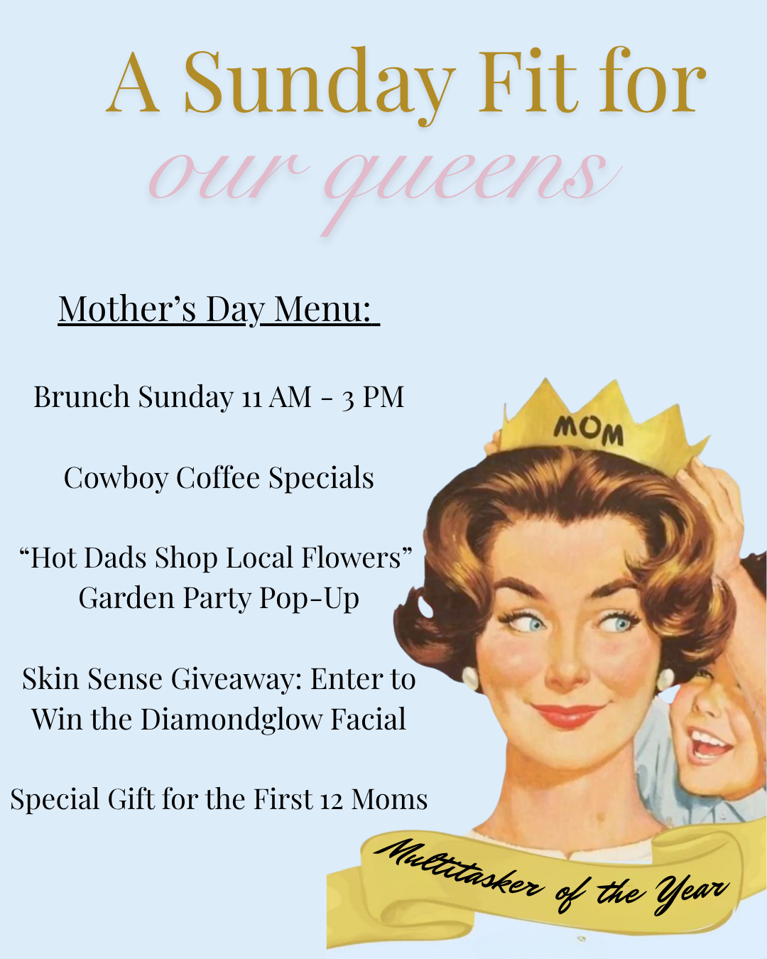 Mother's Day Sunday at Myrtle's 