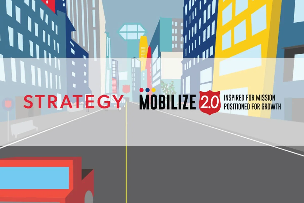 The city animation picture with the video title and Mobilize 2.0 logo to use as a placeholder banner on the website. 