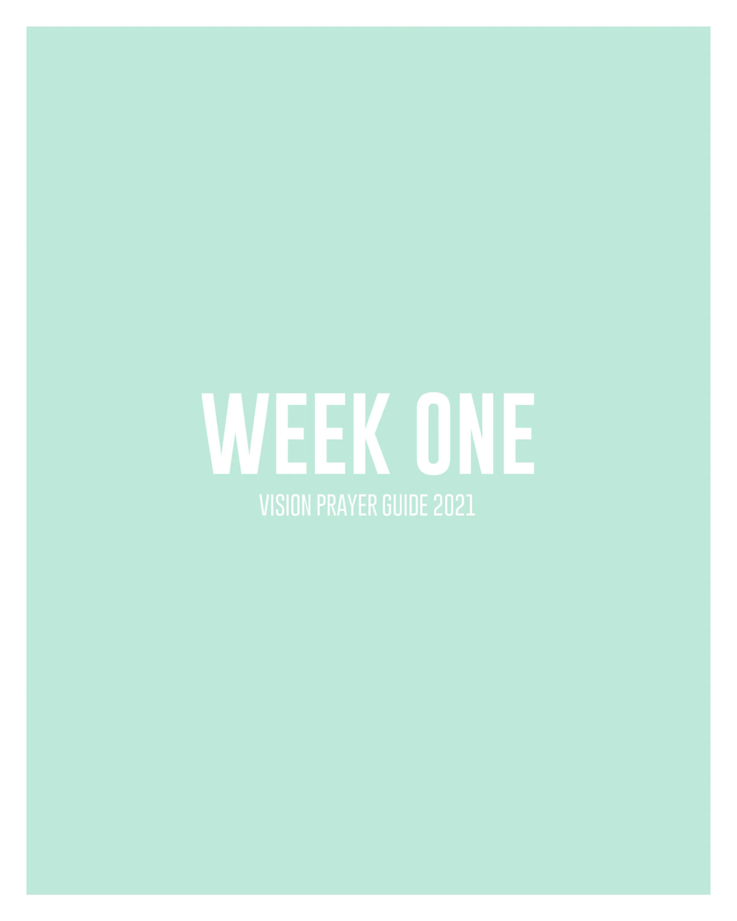 There was four weeks in each journal for each month.