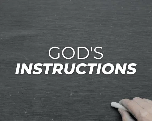 God's Instructions