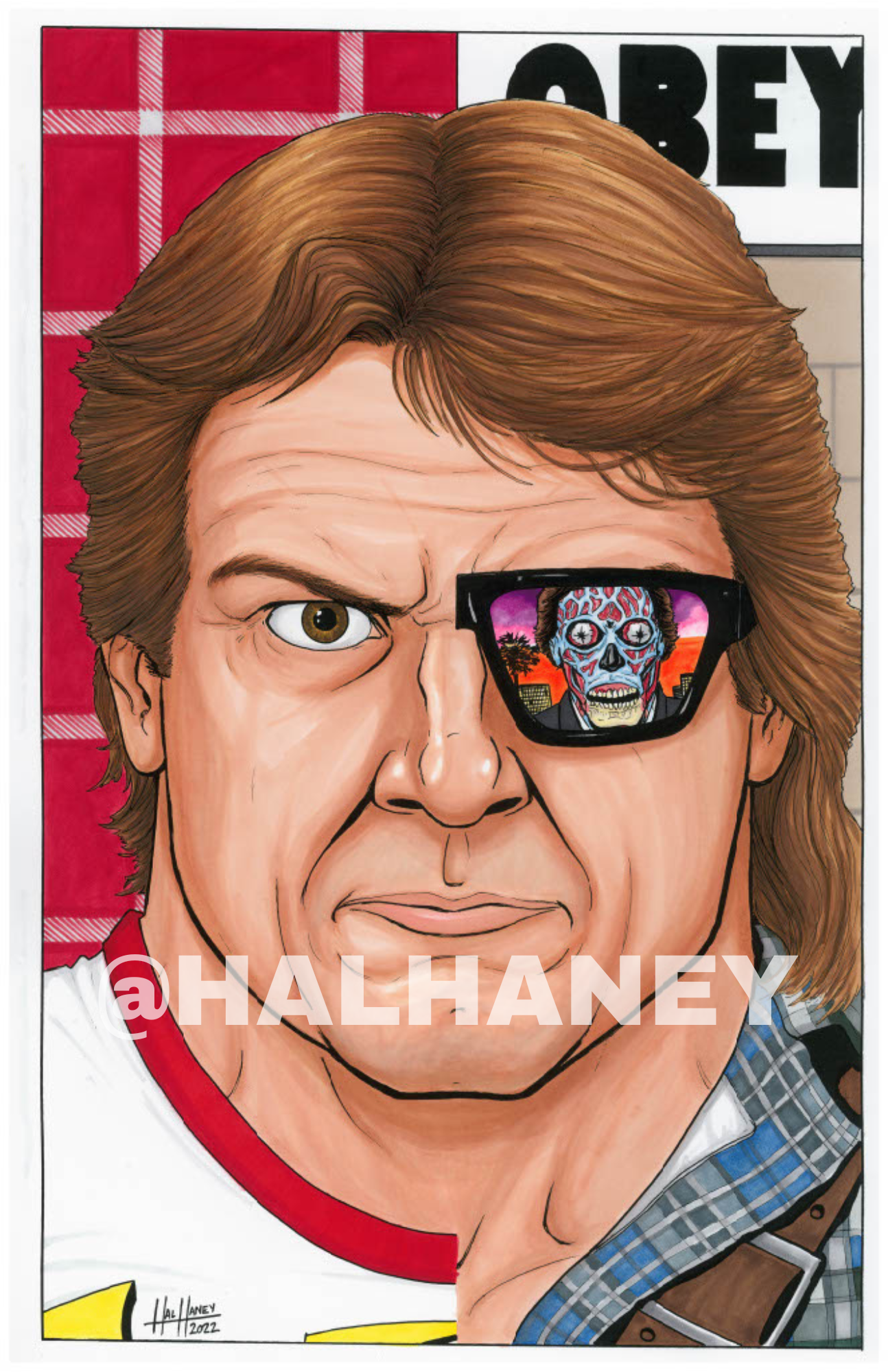 Wrestling — HAL HANEY ART