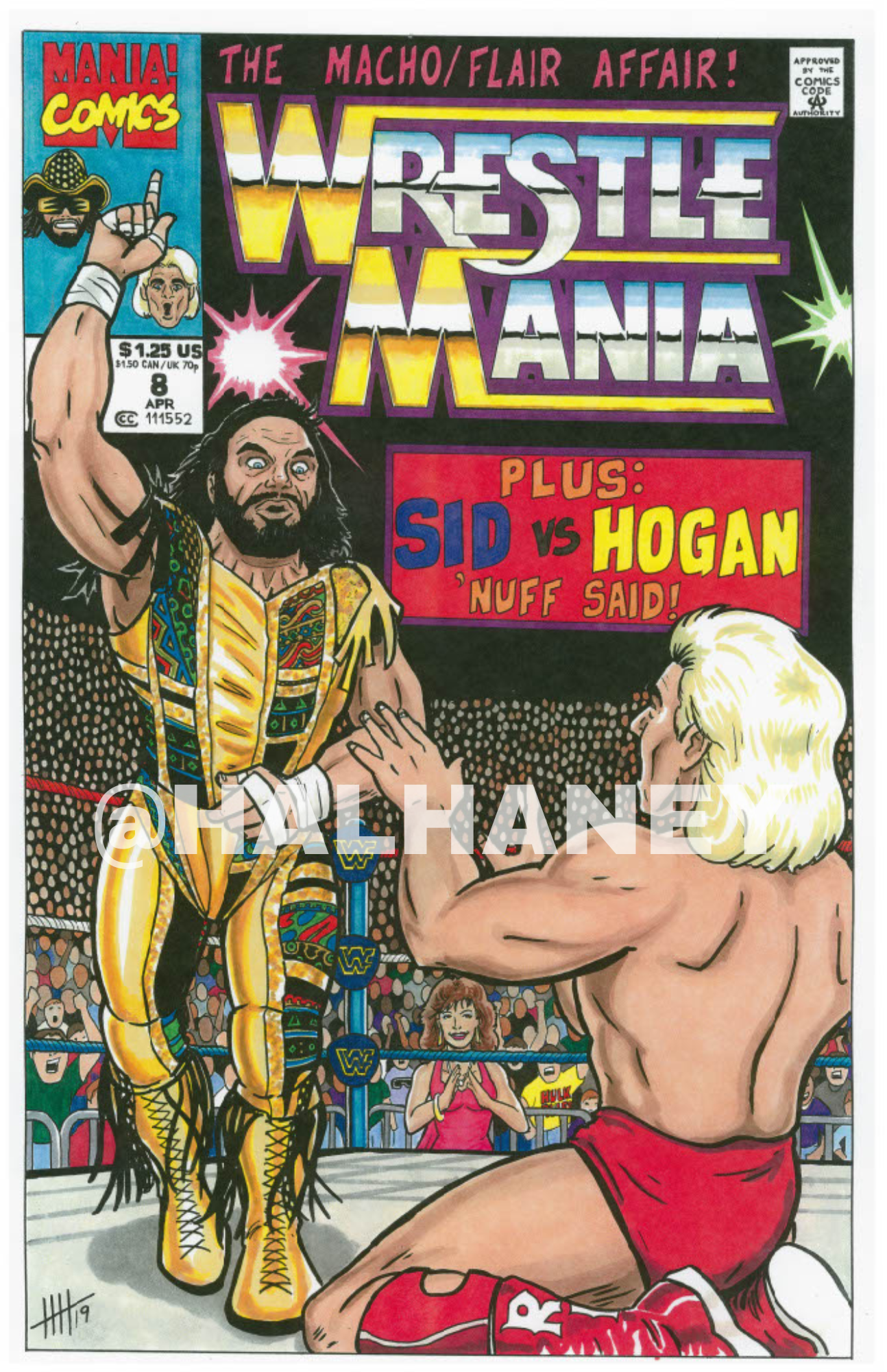 Macho Flair Comic