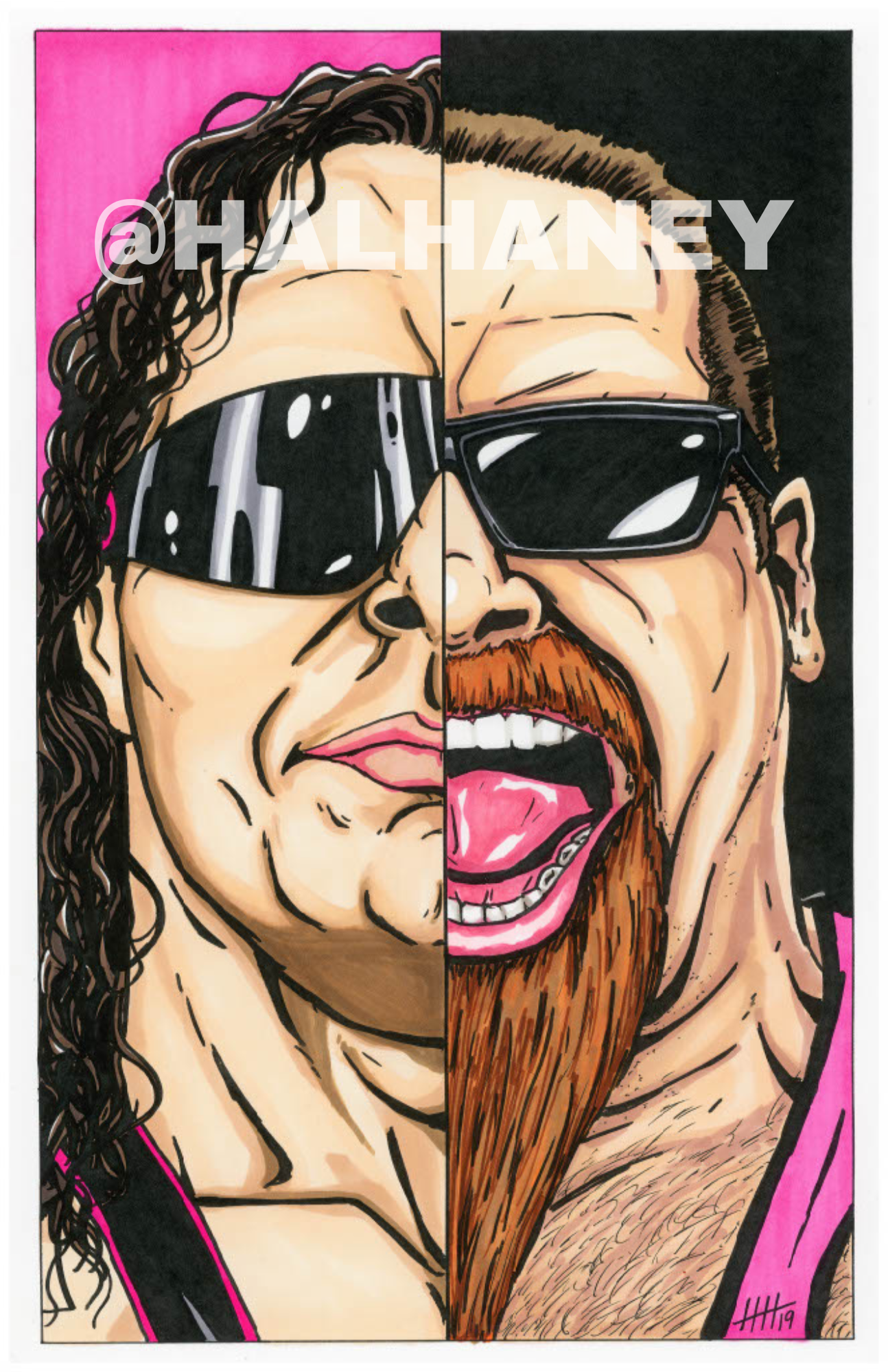 Wrestling — HAL HANEY ART
