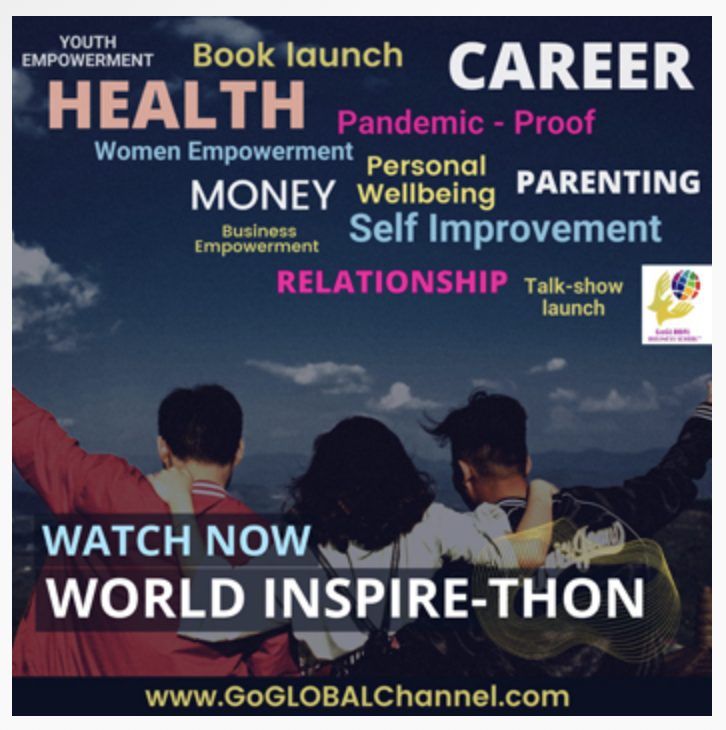 Keynoter on New Year Inspire•thon