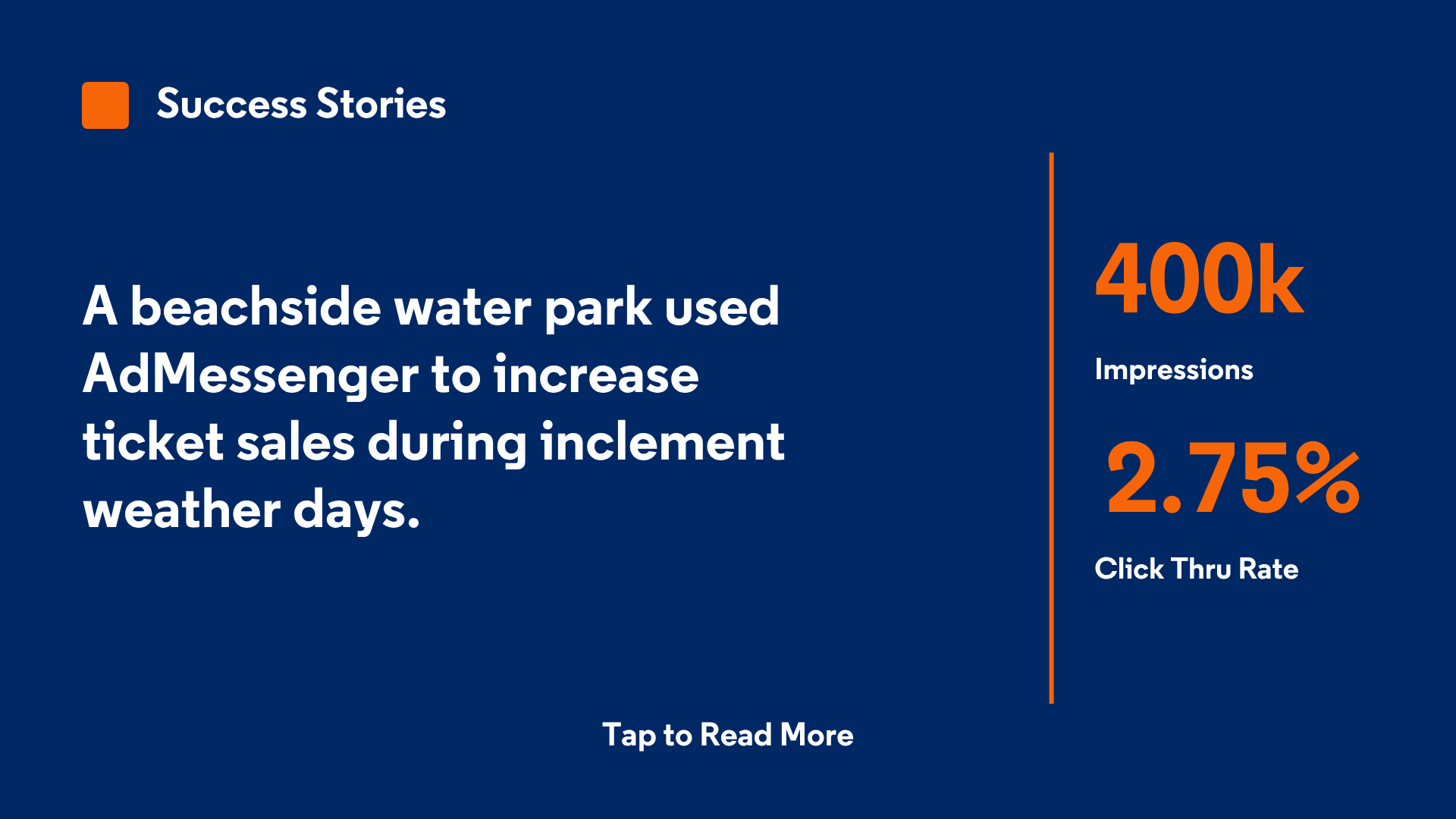 Waterpark Success Story