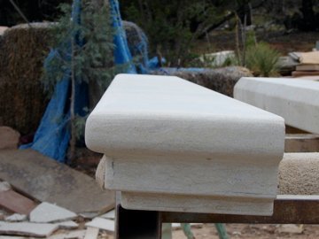 Simple mantle for private residence.