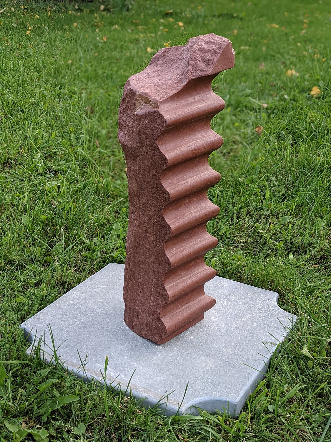 "Memory's Fable," Colorado red sandstone