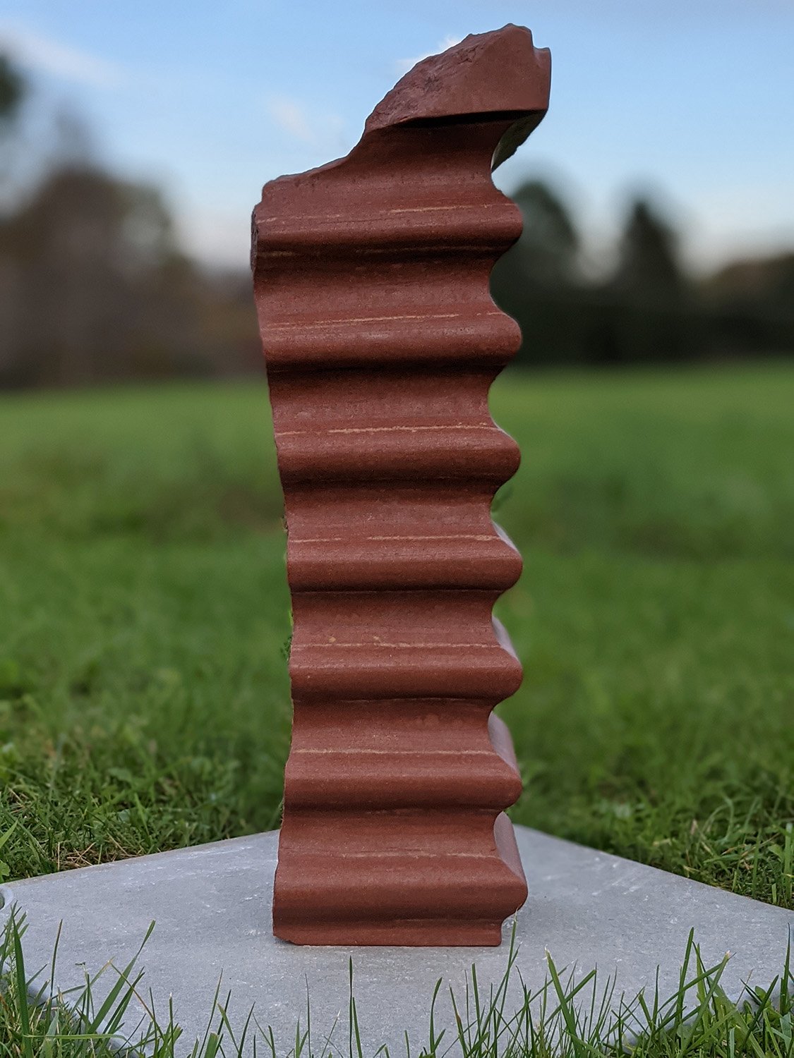 "Memory's Fable," Colorado red sandstone