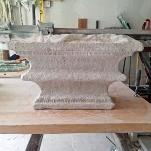 "Roman Holiday," Indiana limestone