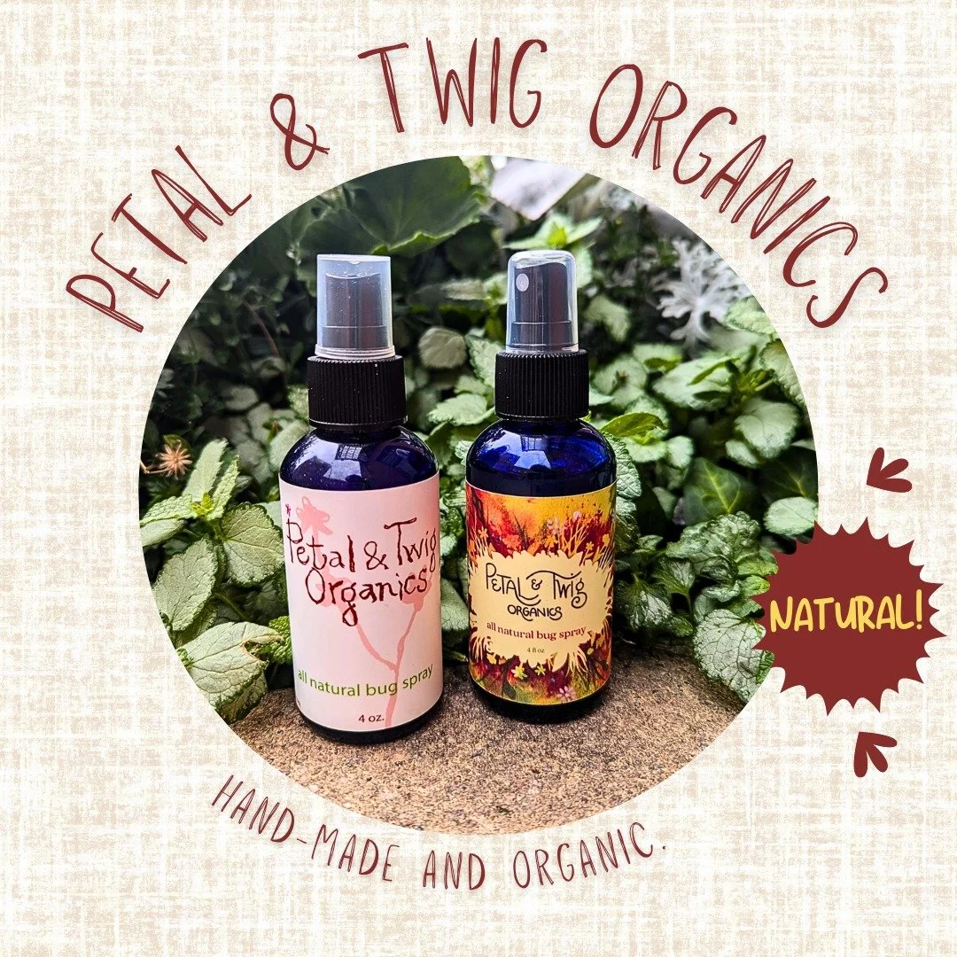 It’s that time again — Friday Features! ✨
🦟 Bugs Be Gone, Naturally ~ @petalandtwigorganics
Petal & Twig crafts small-batch, handmade skincare with clean, plant-based ingredients — no harsh chemicals. We’re featuring th