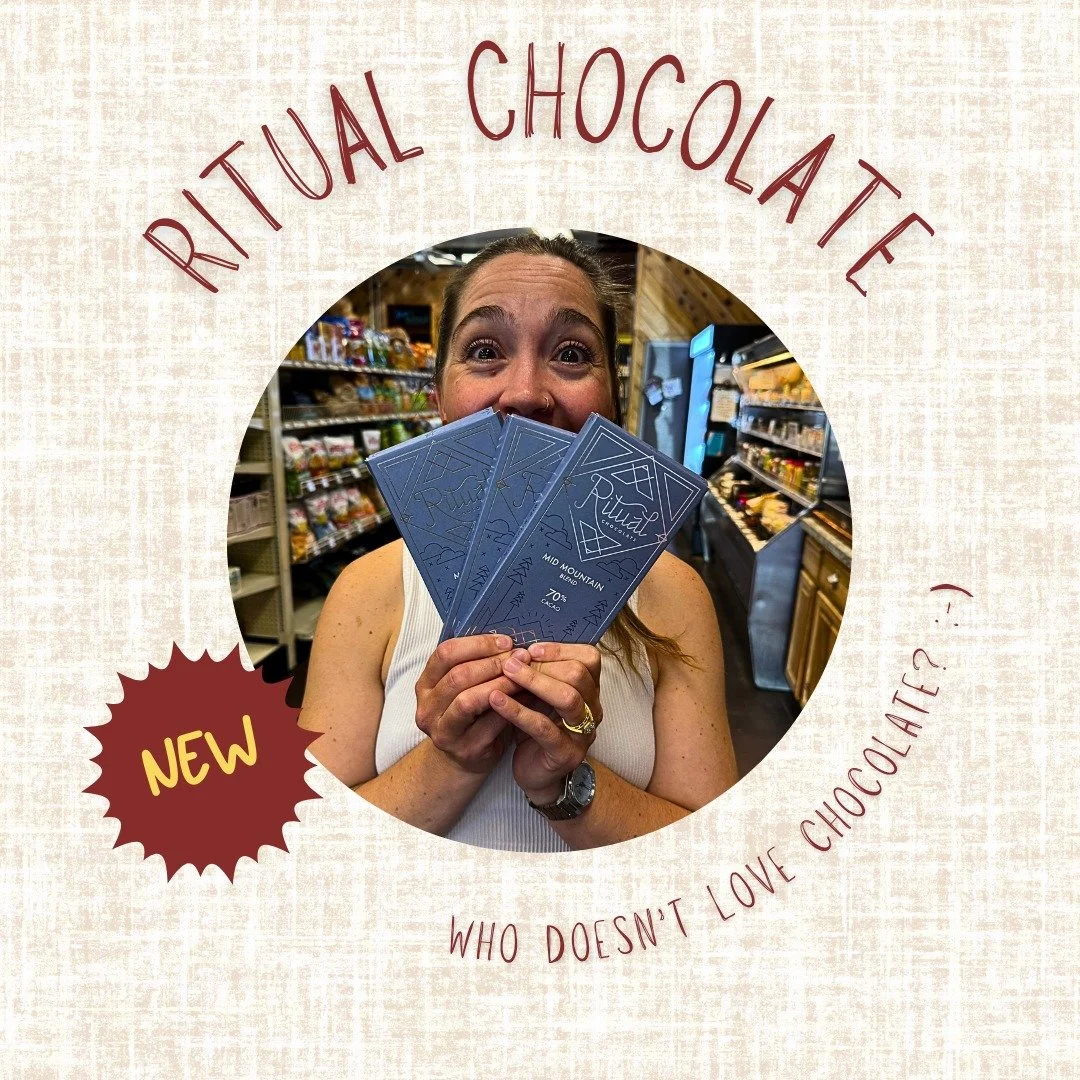 🎊 Friday Features!
Need some self-care this weekend? How about indulging in some award-winning, bean-to-bar specialty chocolate 🍫 from @ritualchocolate...and then treating your skin to moisturizing and nourishing bliss with a locally made tallow s