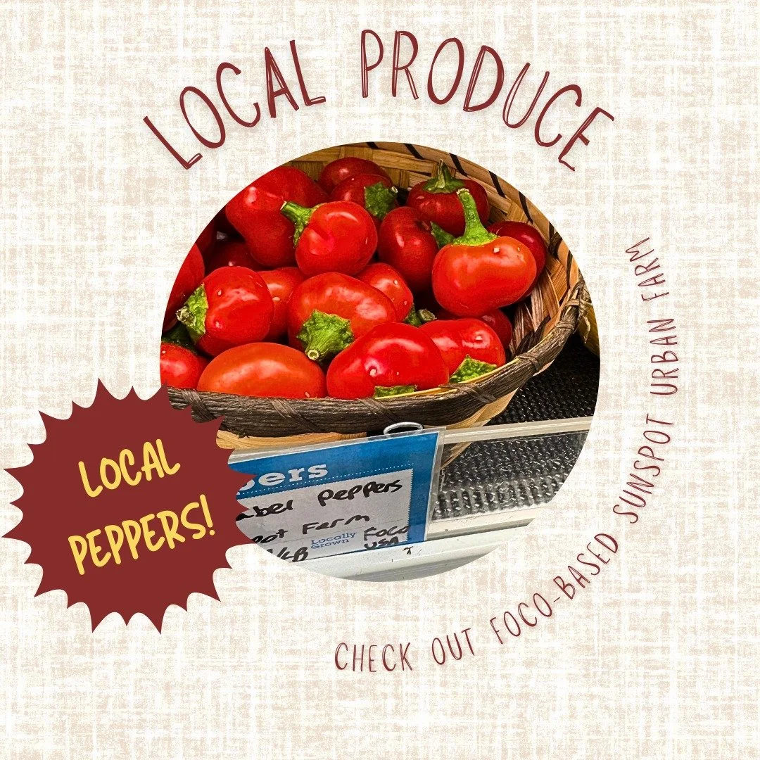 Friday Feature π The co-op is proud to support a variety of local farmers and producers, and fresh produce is no exception! Come in today to taste some of Northern Colorado's local produce, and you can support your locally-owned grocery store at th