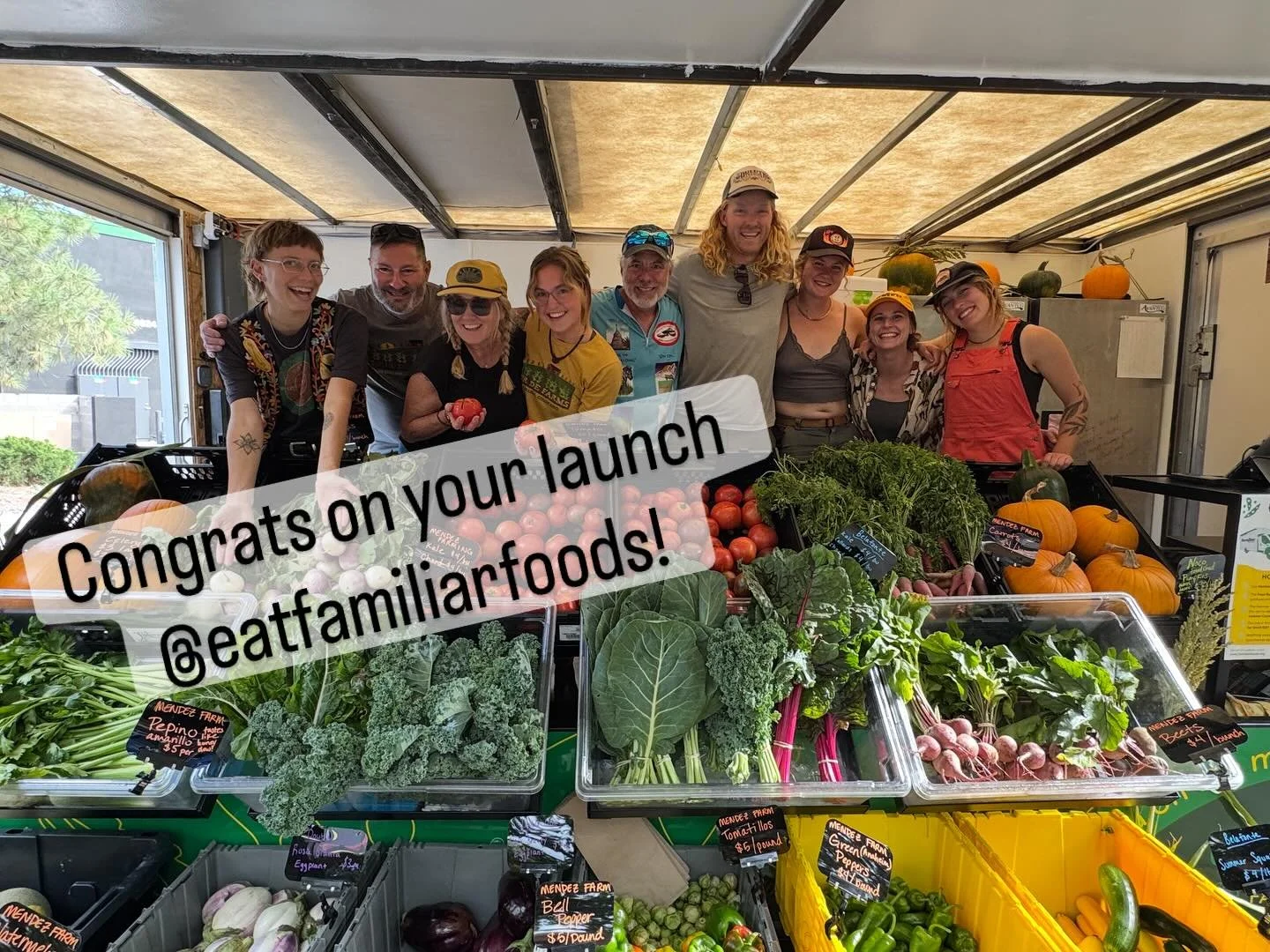 π«ππ₯ Here’s some awesome news for our community! @nocofoodshedproject has launched @eatfamiliarfoods , a mobile market selling produce from local farms and it’s soon to include meat, dairy and bread! Look for the mobile market around to