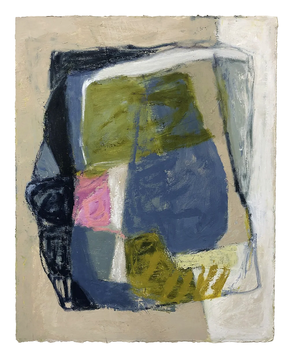 Self-Contained
Oil/pigment stick on Arches oil paper mounted on panel
17" x 21"