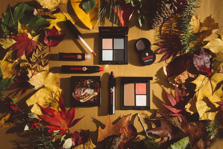 Autumn beauty collection by MAC A stunning array of cosmetic products captured in a captivating photograph.jpg