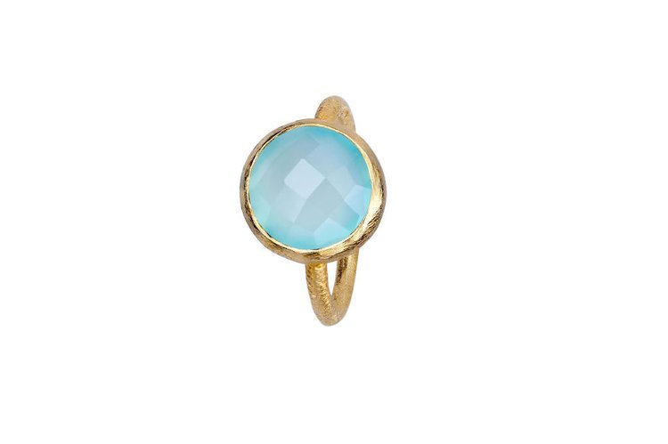 A gold ring with a blue stone, captured by Patrizia a Portland-based Product Photographer.jpg
