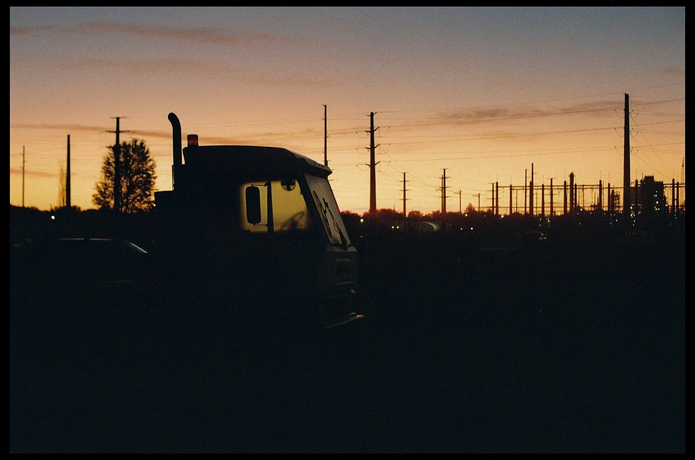 One of my favorite parts from work this summer was the drive to work, I&rsquo;d never consistently got up with the sun before and it&rsquo;s rather quiet in the morning. I also always thought the plant across the street looked like stars in the dark
