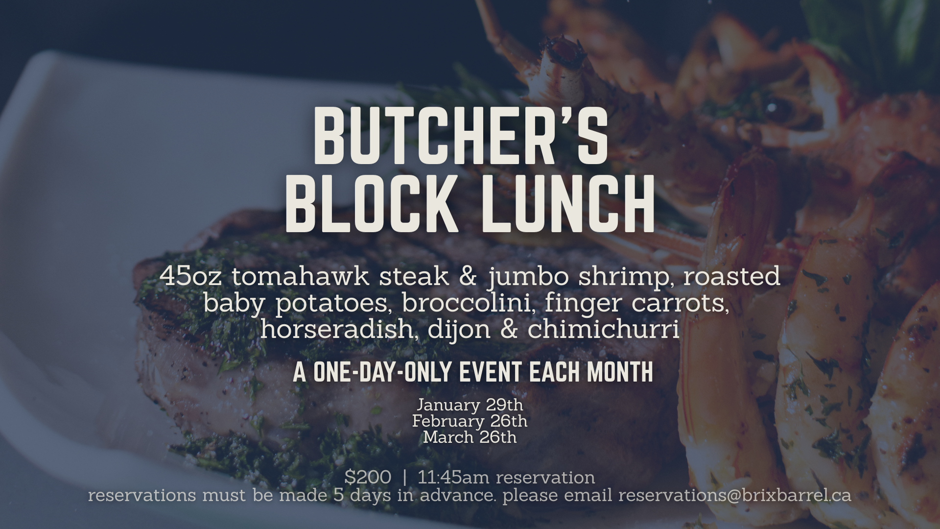 Butcher's Block Lunch