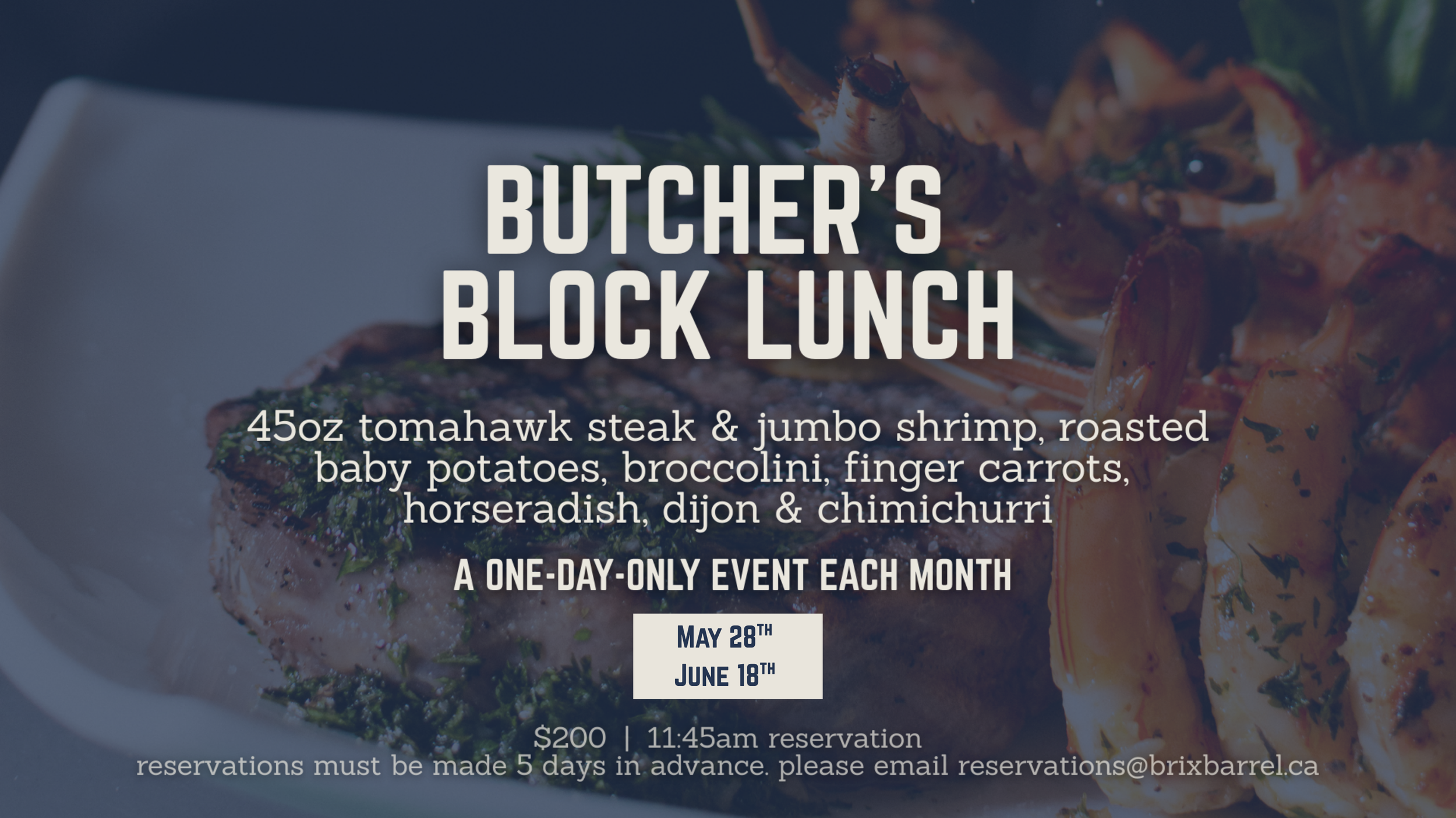 Butcher’s Block Lunch
