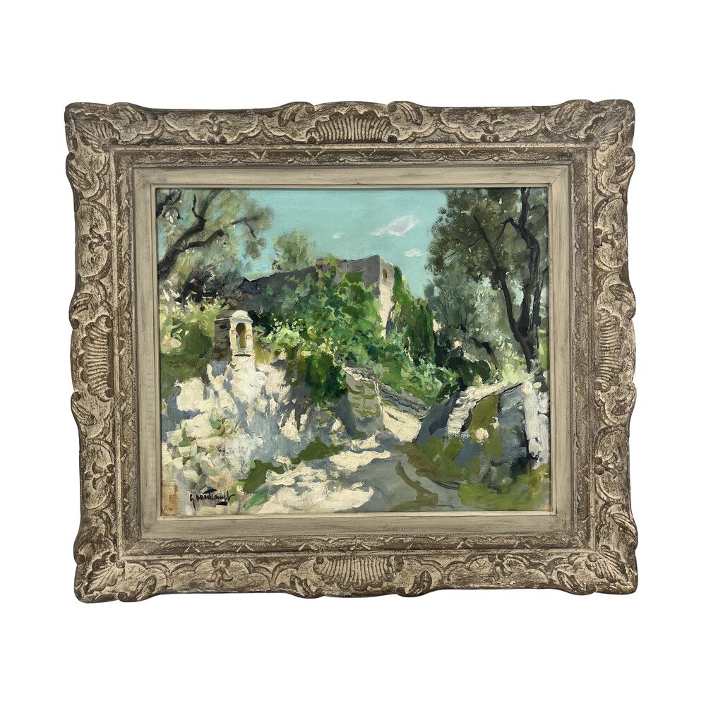 Landscape at Cabris - Gabriel Deschamps