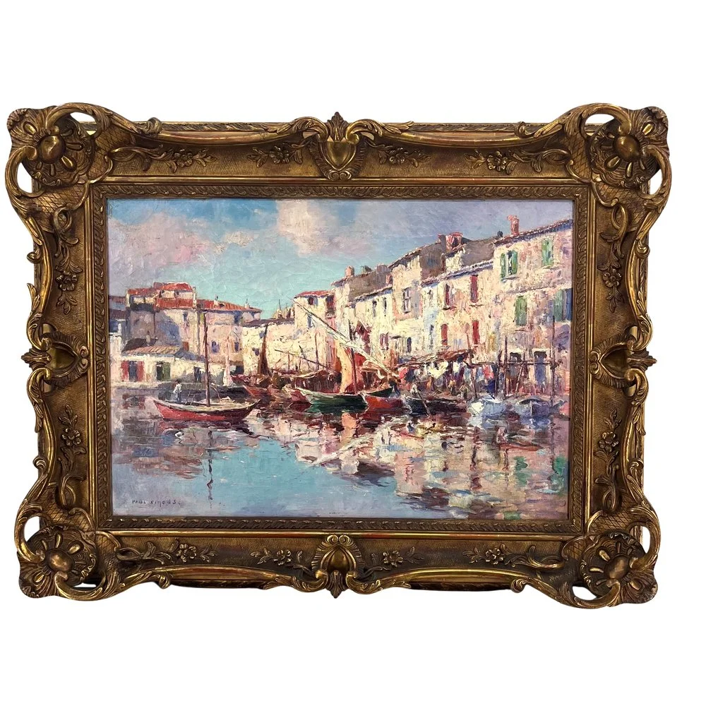 Boats at Martigues - Paul Simons