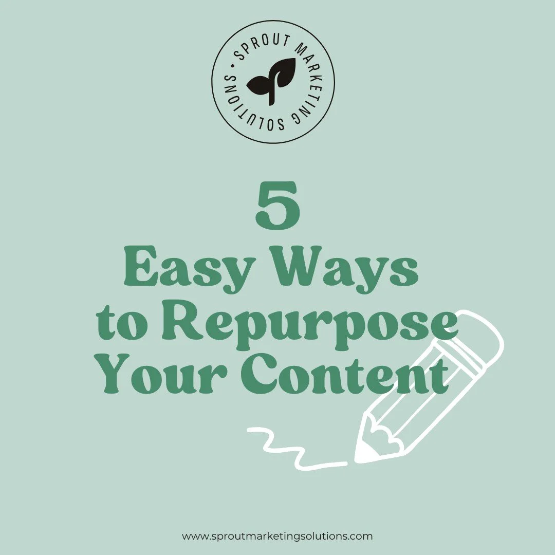 If you&rsquo;re not repurposing your content, you&rsquo;re missing out. 👀

A lot of the small business owners we work with think they don&rsquo;t have enough content. 

The truth? They have plenty to work with &mdash; they just don&rsquo;t know how 