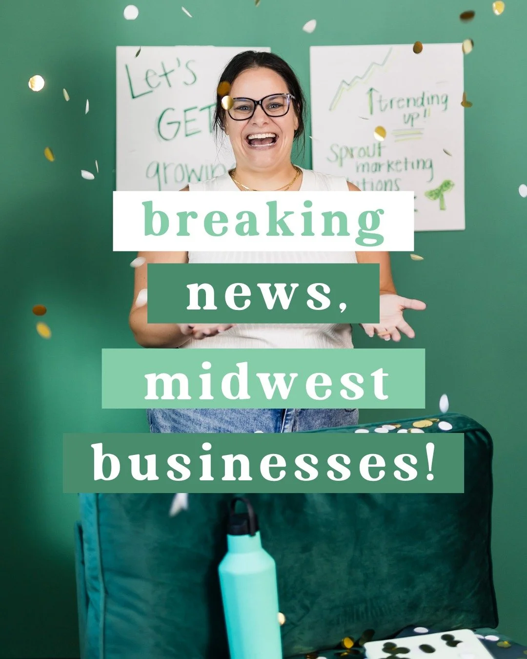 🚨Breaking news for Midwest business owners &mdash; 

You don&rsquo;t have to post content at midnight anymore. 🙌

Because when you run a business, social media usually ends up last on the priorities list. 

That&rsquo;s why we&rsquo;ve made social 