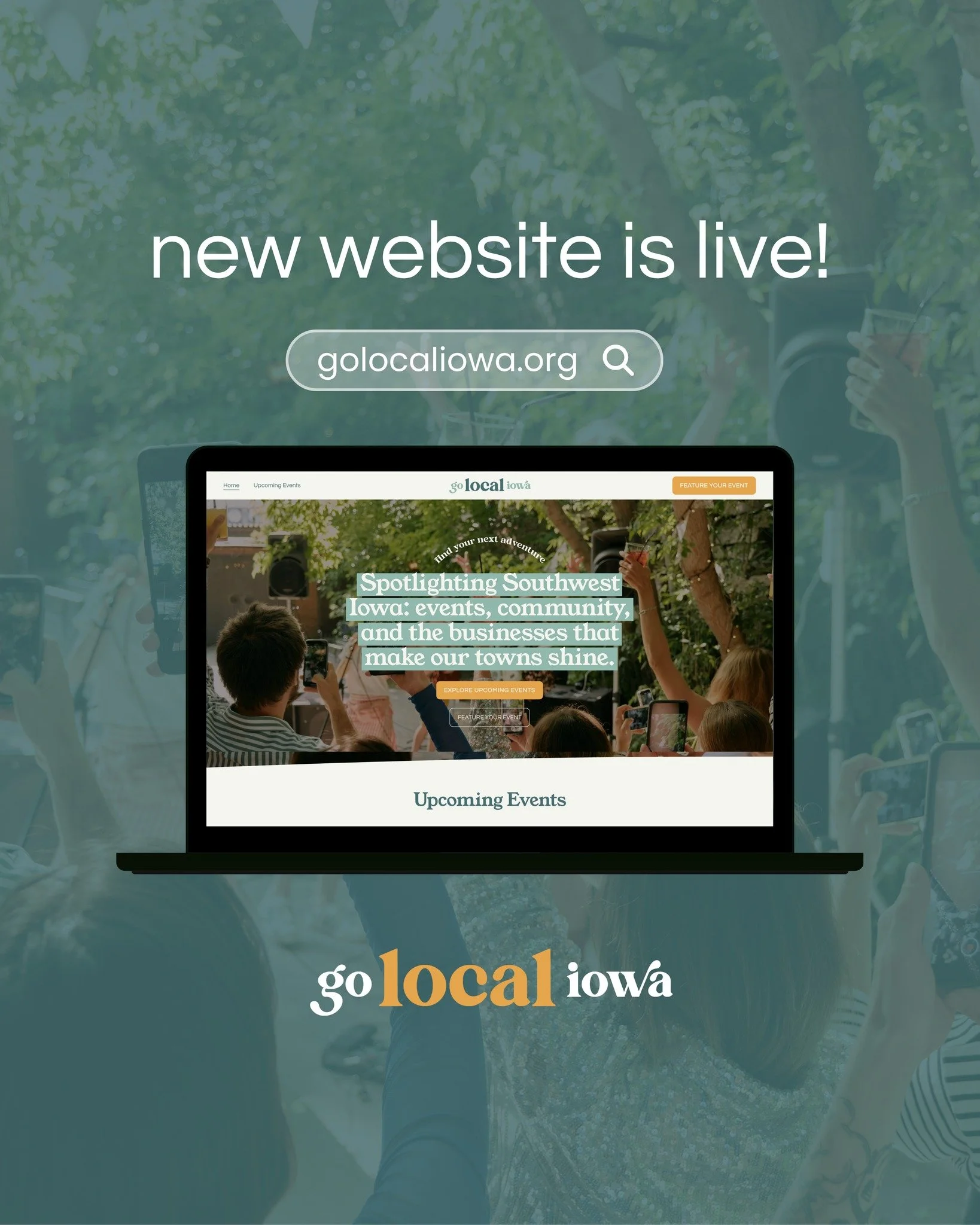 🎊 Southwest Iowa&hellip; it&rsquo;s time.
I&rsquo;m excited to finally introduce 𝐠𝐨 𝐥𝐨𝐜𝐚𝐥 𝐢𝐨𝐰𝐚 + 𝐠𝐨𝐥𝐨𝐜𝐚𝐥𝐢𝐨𝐰𝐚.𝐨𝐫𝐠, a website (and more) created to spotlight the hidden gems, small businesses, makers, events, and everything th