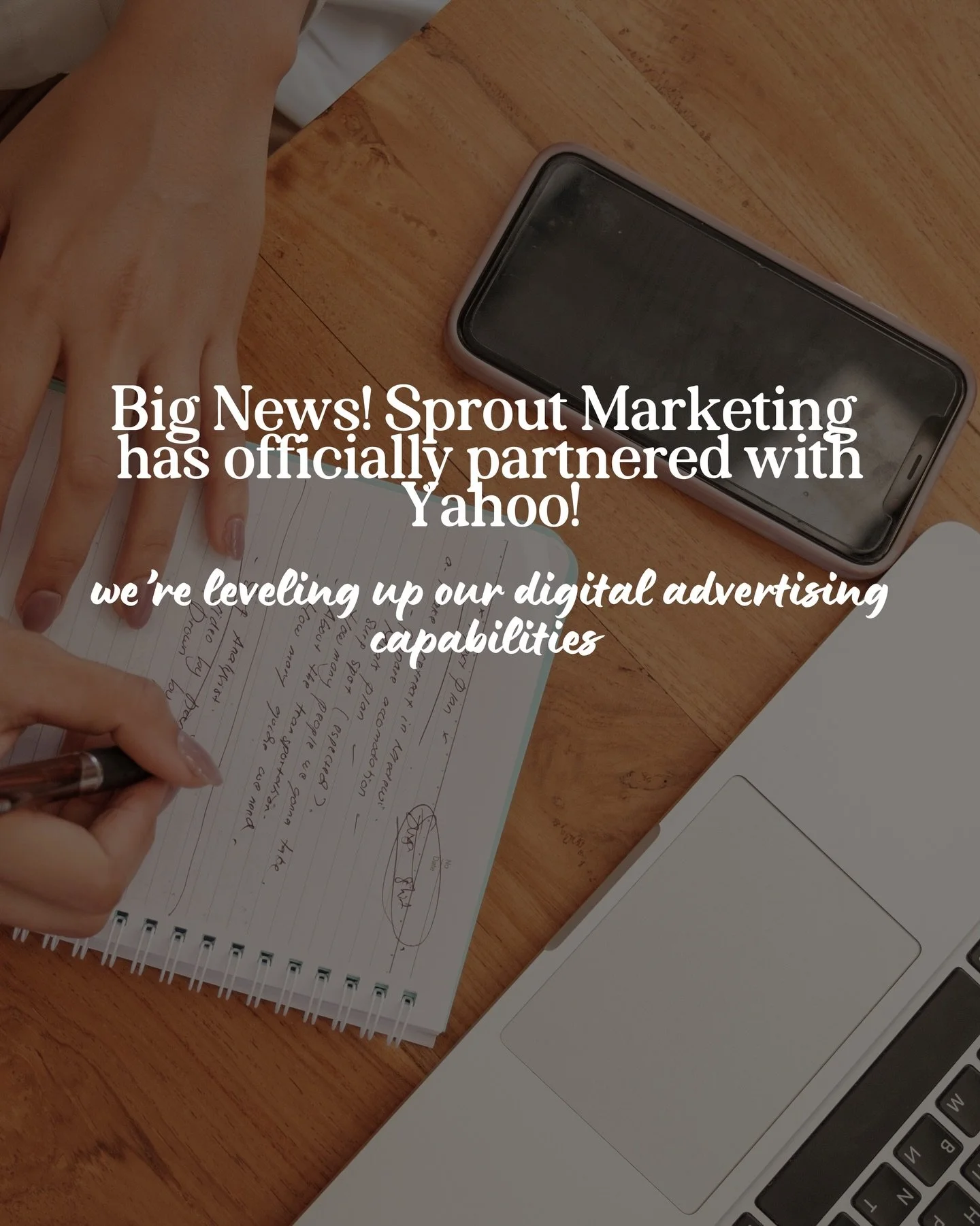 We&rsquo;re excited to share that Sprout Marketing is now partnered with Yahoo, which means smarter, more powerful digital ads for our clients. ✨

Using Yahoo&rsquo;s advanced ad technology, we can reach people based on where they go (called POI, or 