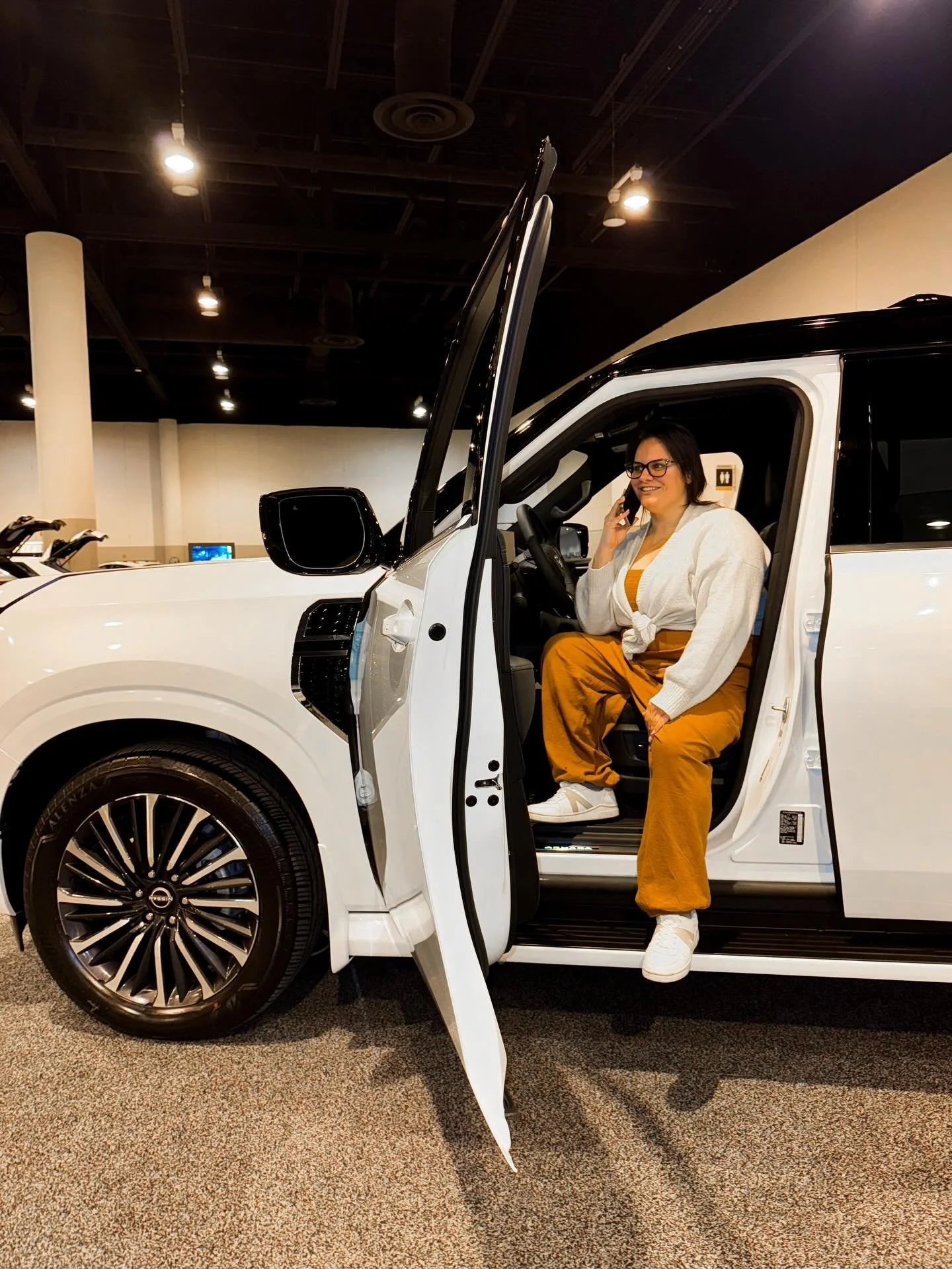 When you let the marketing team loose at the auto show😆 🤣 
👀 See you this weekend at the CHI Center for the Midlands International Auto Show! #autoshow #omaha #mias #omahaauto