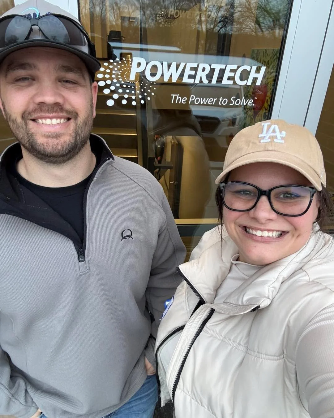 ❤️ Yesterday I did something super fun with one of my favorite people! Mitch and I went to the Council Bluffs Area Chamber of Commerce networking mixer hosted by PowerTech

We had such a great time connecting with new people! Sometimes it&rsquo;s har